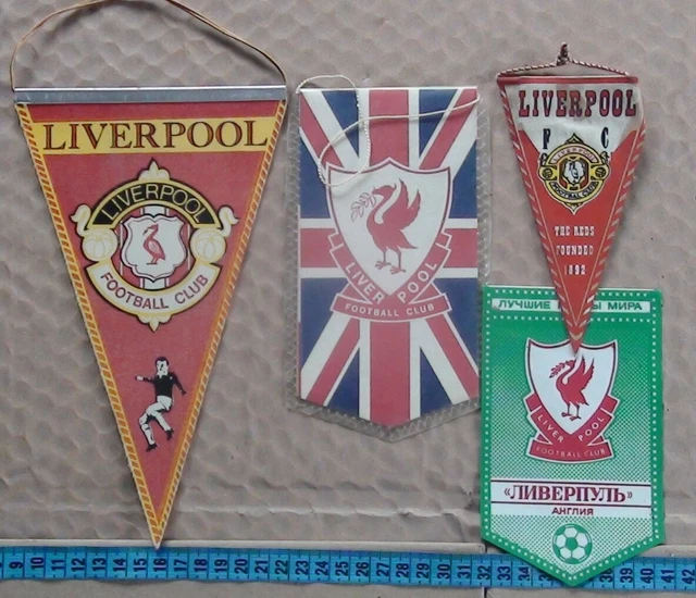 COLLECTION OLD PENNANTS Liverpool £71.99 PicClick UK