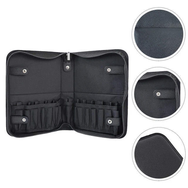 makeup brush case without brush Large Capacity Makeup Brush Bag Organizer