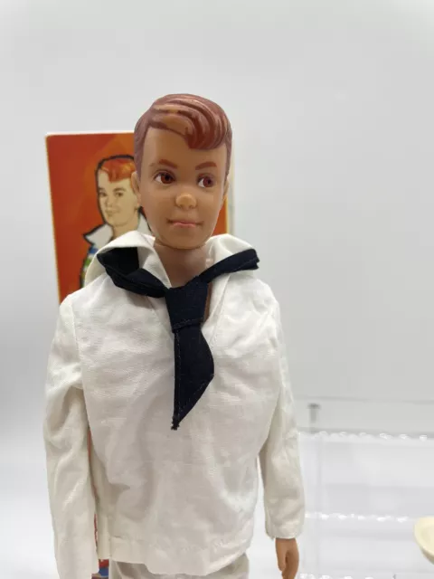 Vintage Barbie 1964,  Allan  et  #796 Sailor  Fabriqué en Japon 2