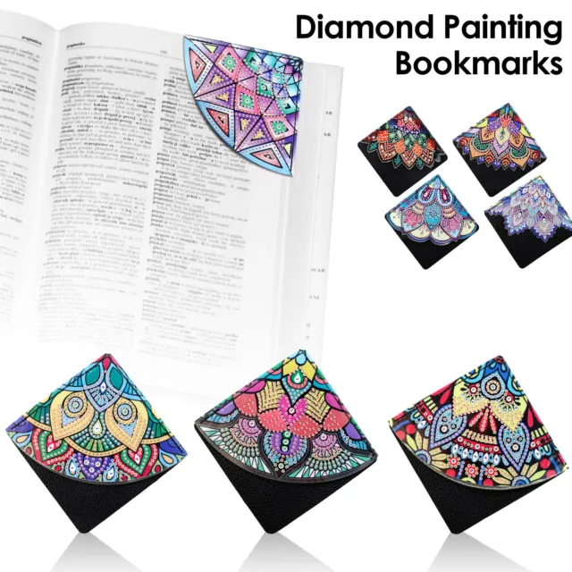 Diamond Painting Mandala Bookmark Kit 