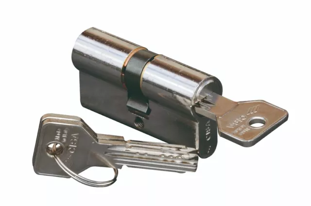 CISA European Profile Mortise High Security Double Cylinder - M6 Type Key