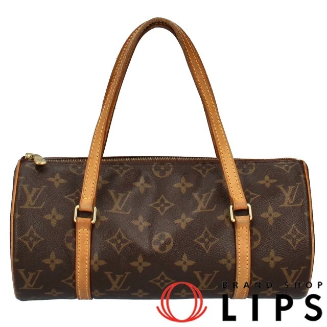Louis Vuitton Papillon 26 Womens Handbags Brown Discontinued Product Second Han