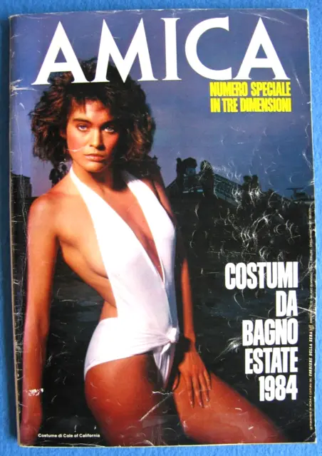 AMICA 1984 - SONDERAUSGABE IN DREI DIMENSIONEN (Italienisch) Magazin + 3D-Viewer.