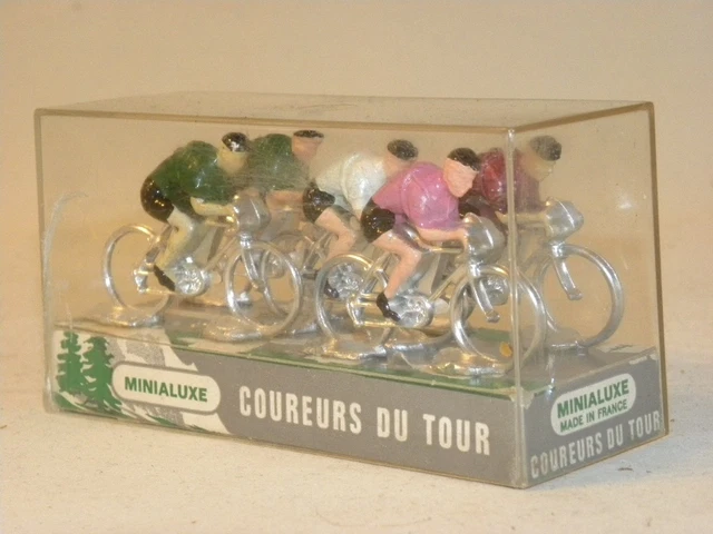 Tour de France Plastique Minialuxe Cofalu 1/32 - Coureurs Cyclistes