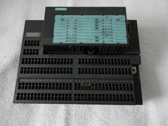 Siemens ET 200L Simatic S7 DI16/DO16xDC24V/0,5A  Klemmenblöcke