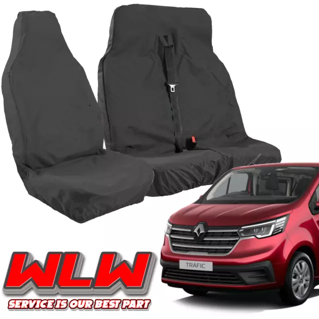 Heavy Duty Waterproof Van Seat Covers for Renault Trafic Traffic