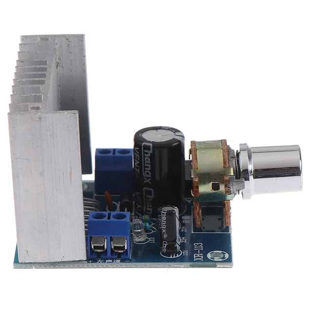AC/DC 12V TDA7297 2x15W Digital Audio Amplifier DIY Kit Dual-Channel