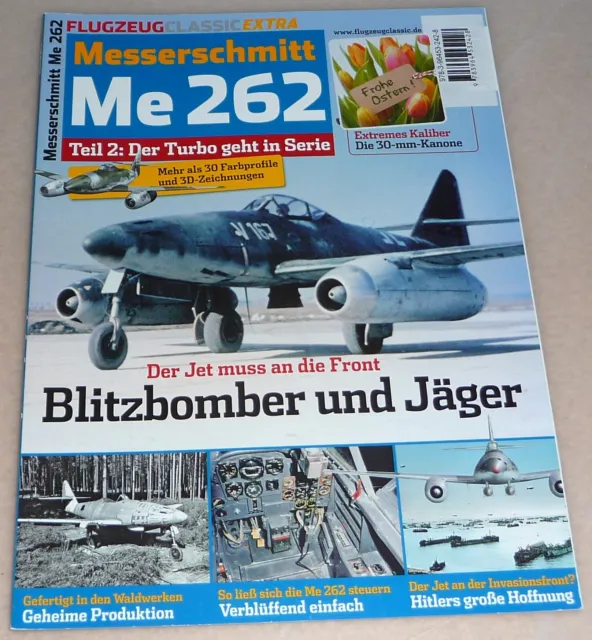 Flugzeug Classic Extra, Messerschmitt Me 262, Teil 2, ungelesen