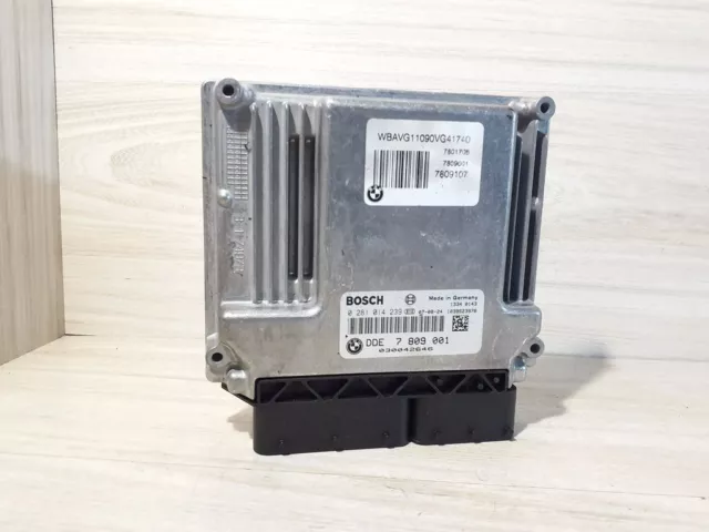 BMW 3 E90 E91 2007 7809001 Calculateur moteur ECU