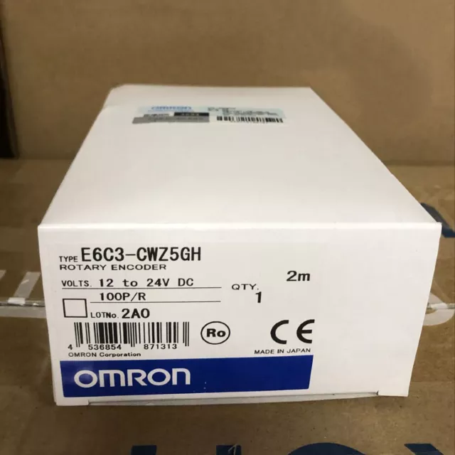 New Omron E6C3-CWZ5GH 100P/R Incremental Rotary Encoder in Box FAST SHIP