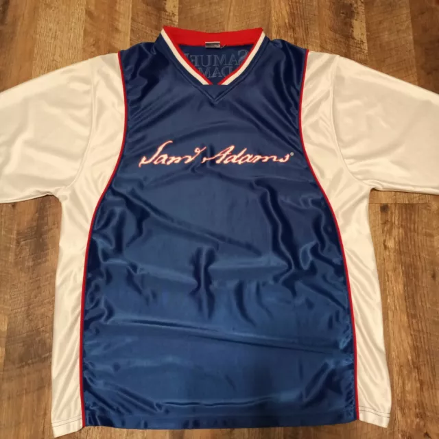 Samuel Adams Take Pride In Your Beer Boston Lager Beer Jersey Mens Size Large L