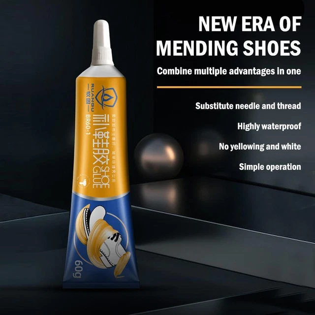 Shoe Adhesive Glue For Leather Vinyl Rubber Cork Canvas NEW Grip 10g V3E9