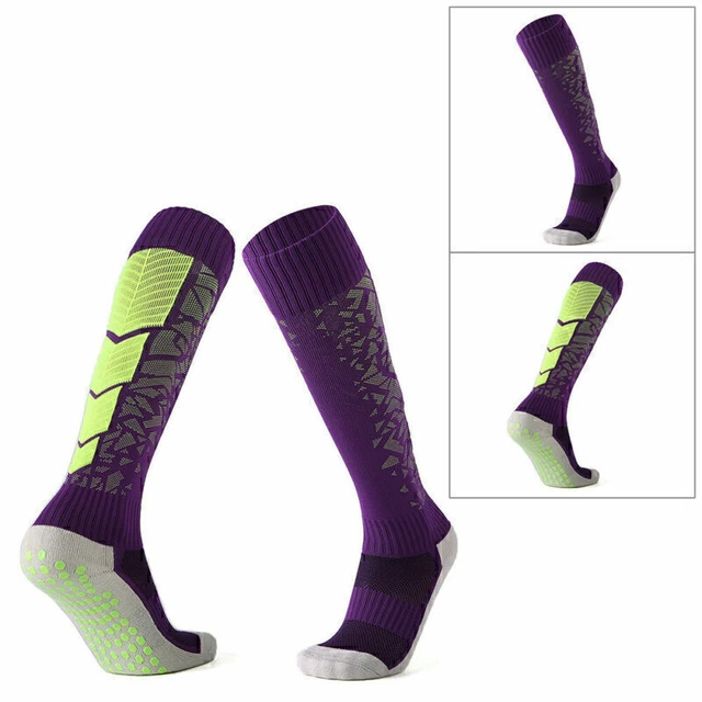 Men Over Knee High Socks Baseball Hockey Rugby Football Soccer Sport Long Socks