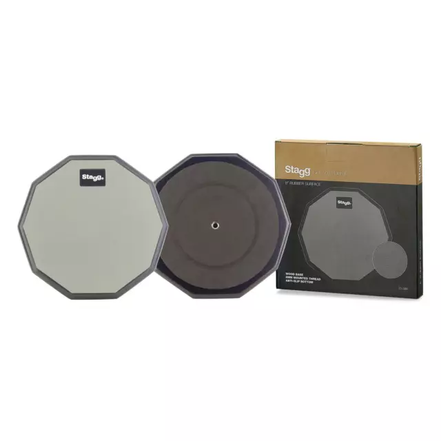 Stagg 8" Rubber Drum Stick Practice Pad TD-08R