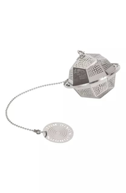 Tom Dixon 249457 Etch The Clipper Poly Tea Infuser Silver