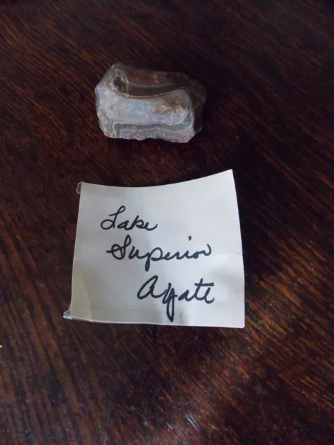 Lake Superior Agate Agates 3+ oz Minnesota Rough Lapidary Gemstone