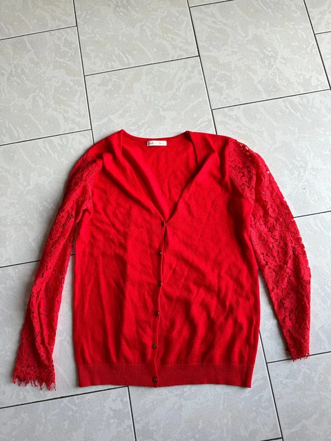 Veste gothique homme PUNK RAVE en tissu effet cuir vieilli rouge