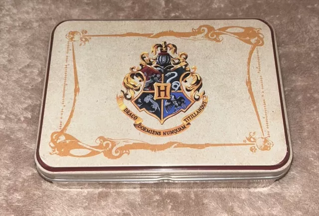 Harry Potter Special Edition Playing Cards 2 Deck Set w/House Crest Keepsake Tin