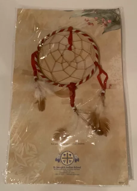 Lakota Sioux Hanging Dream Catcher Authentic St. Joseph's Indian School