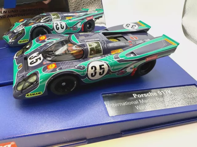 1 32 SCALE CARRERA 30737 Digital RARE PORSCHE 917 MARTINI '70 WATKIN GL slot car