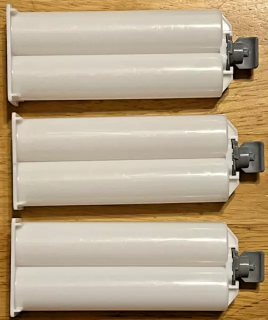 3x 1:1 cartridges for 50ml AB epoxy glue gun.