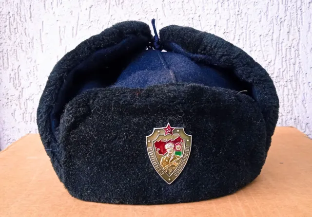 Colbacco russo originale Ushanka URSS CCCP Armata Rossa