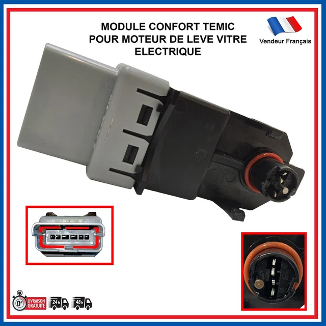 Module Moteur Lève-vitre TEMIC Pour Renault Mégane 2 - Neuf, Emballage D'origine, Durable