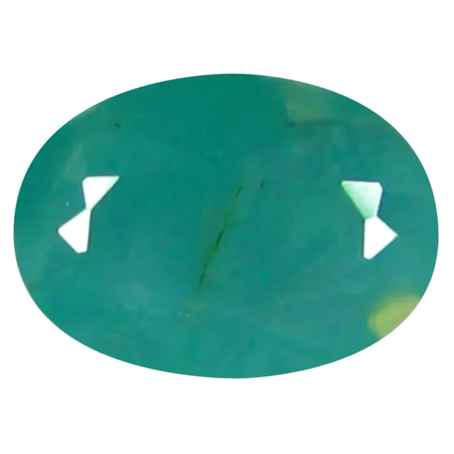 0.74CT Valiosa Forma Ovalada (7 X 5 MM) Azulado Verde Grandidierite Gema