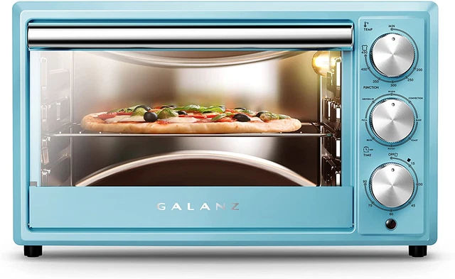 Large 6-Slice True Convection Toaster Oven, 8-In-1 Combo Bake, Toast, Roast, Bro