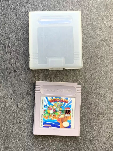 Super Mario Land 3 Wario Land Nintendo Gameboy Spiel + Original Schutzhülle