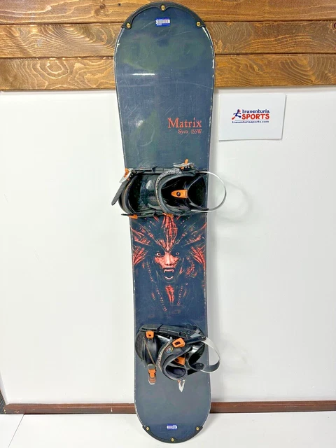 Wide Snowboard With Bindings FOR SALE! - PicClick