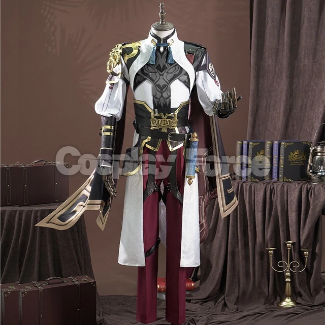 Honkai Star Rail Jingyuan Cosplay Costume Wig Men Game Halloween Outfits C07773
