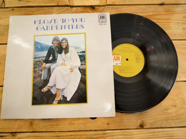 Carpenters Close To You Lp 33T Vinyle Ex Cover Ex Original 1970