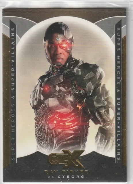 Cryptozoic CZX DC Ray Fisher as Cyborg Promo Card Justice League P06