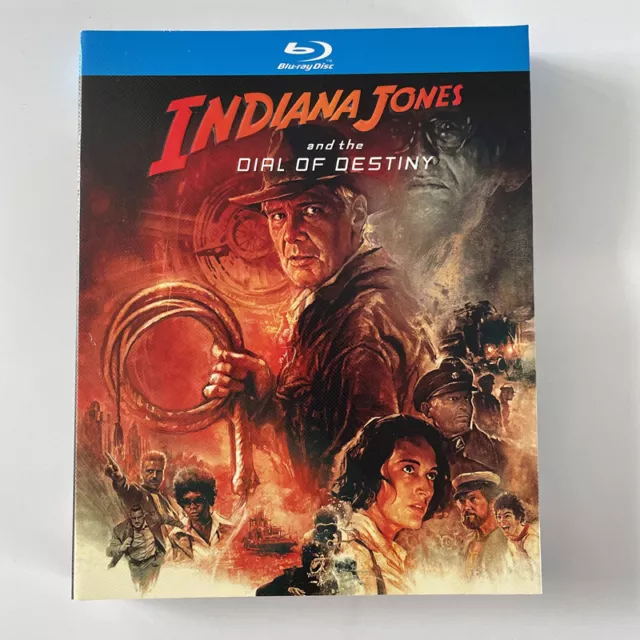 INDIANA JONES AND the Dial of Destiny (2023) BD Bluray New Box Set All