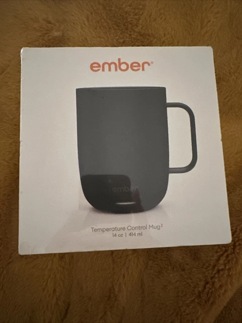 *NEW* Ember 14OZ Mug 2, Temperature Control Smart Mug ( CM191400US ) Black, BNIB