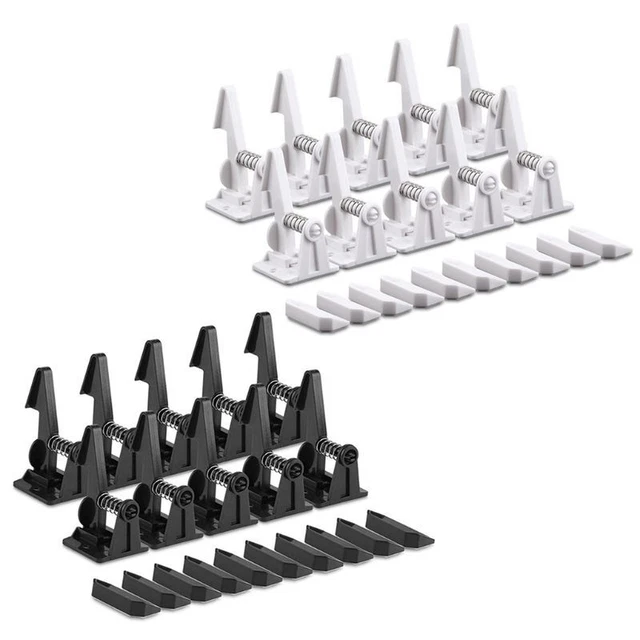 10 Pack Baby Proofing Locks Child Safety Cabinet Lock Easy Adhesive Cabinet Lock