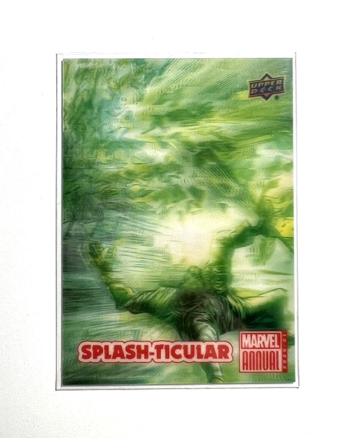 Marvel Annual 2020-21 (UD 2022) SPLASH-TICULAR Insert S12 IMMORTAL HULK #34