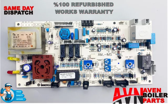 Alpha Cb25 Cb24X Cb33 & Cb28X Boiler Control Pcb 1.025576