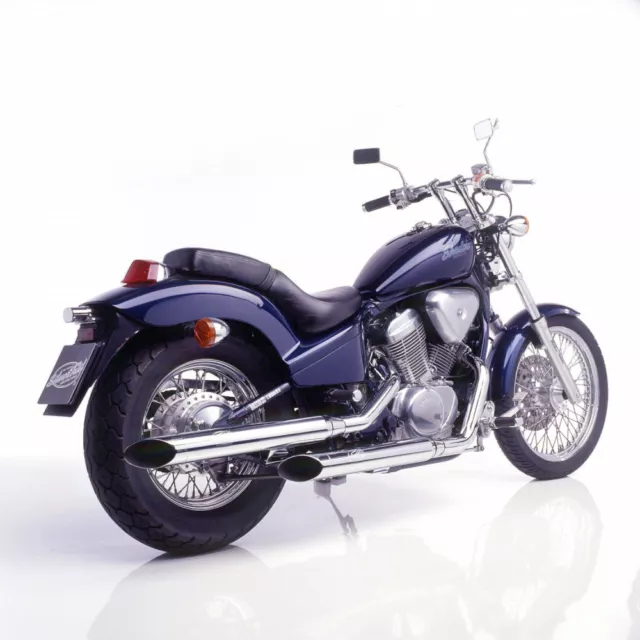 Silvertail K02 Schalldämpfer Auspuff Honda VT 600 C SHADOW 1988-> (PC21)