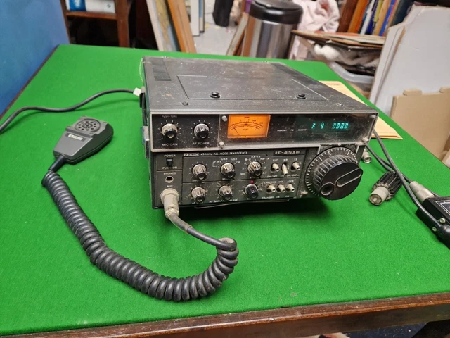 ICOM IC-451E RICETRASMETTITORE multimodale 430 MHz EUR 153,15 - PicClick IT