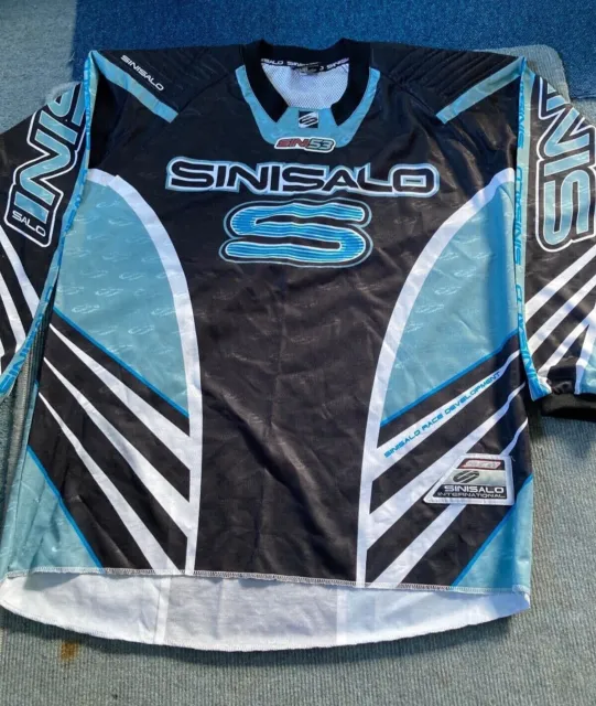 Sinisalo Motocross/Enduro Jersey Maniche Lunghe - Camicia Sini 53 Xl