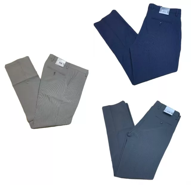 GREG NORMAN MENS Ultimate Classic Travel Golf Pants Small Check Pattern  VARIETY $29.99 - PicClick
