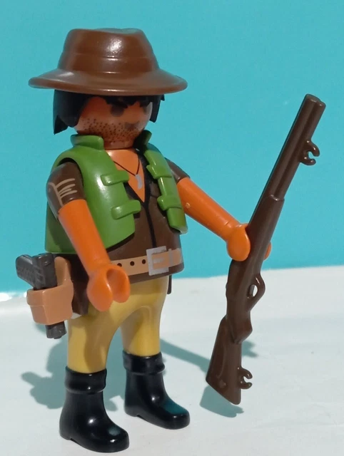 PLAYMOBIL (X148) FORET - Fusil & Bandoulière Chasseur 3741 4206 4207