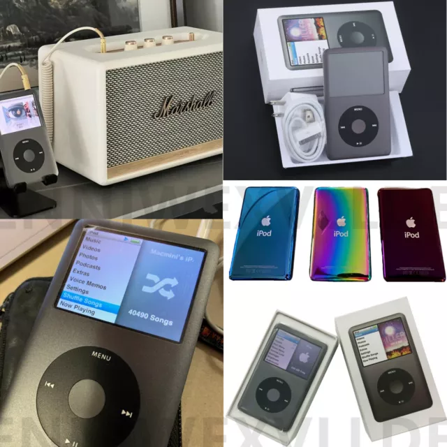 ✅Apple iPod Classic 7. Generation Schwarz 7G Black 160GB 256GB 1TB GARANTIE✅