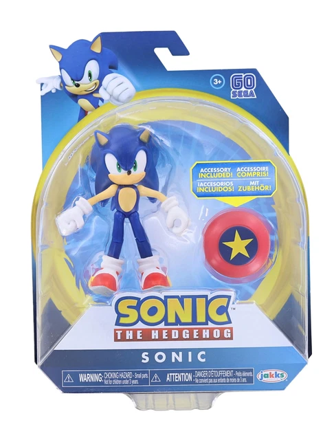 SONIC THE HEDGEHOG 4 Inch Figure Modern SONIC w/ Star £21.61 - PicClick UK