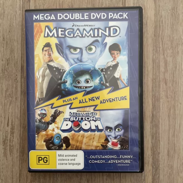 Megamind double DVD pack. 2011. Dreamworks