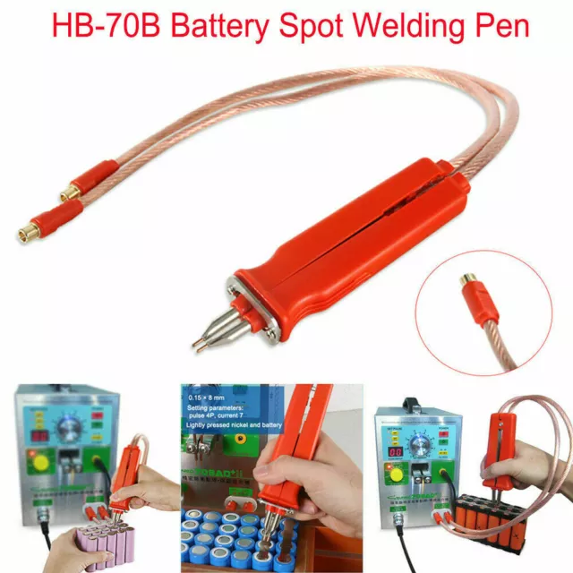 SUNKKO HB-70B O Type Pulse Spot Welding Pen For 709A 709AD Series Battery Welder