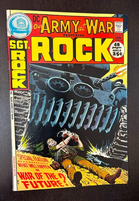 OUR ARMY AT WAR #240 (DC Comics 1972) -- Neal Adams Bronze Age -- FN