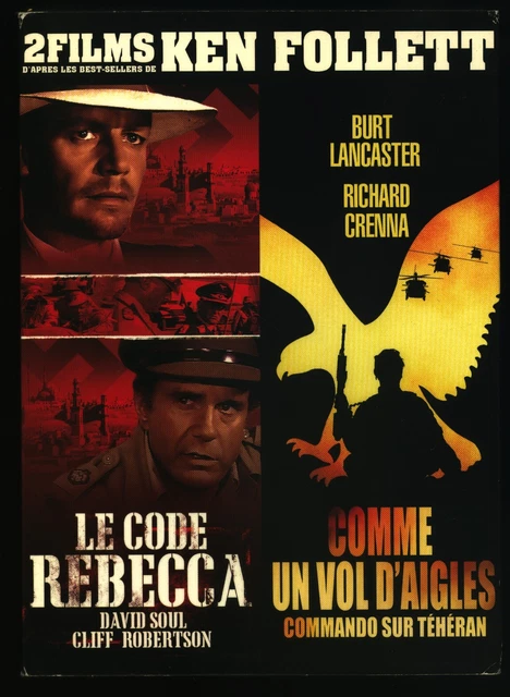 Ken Follett : Le Code Rebbeca + Comme un vol d'aigles coffret 2 DVD